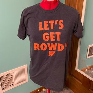 Wheaton College T-Shirt, Let's Get Rowdy